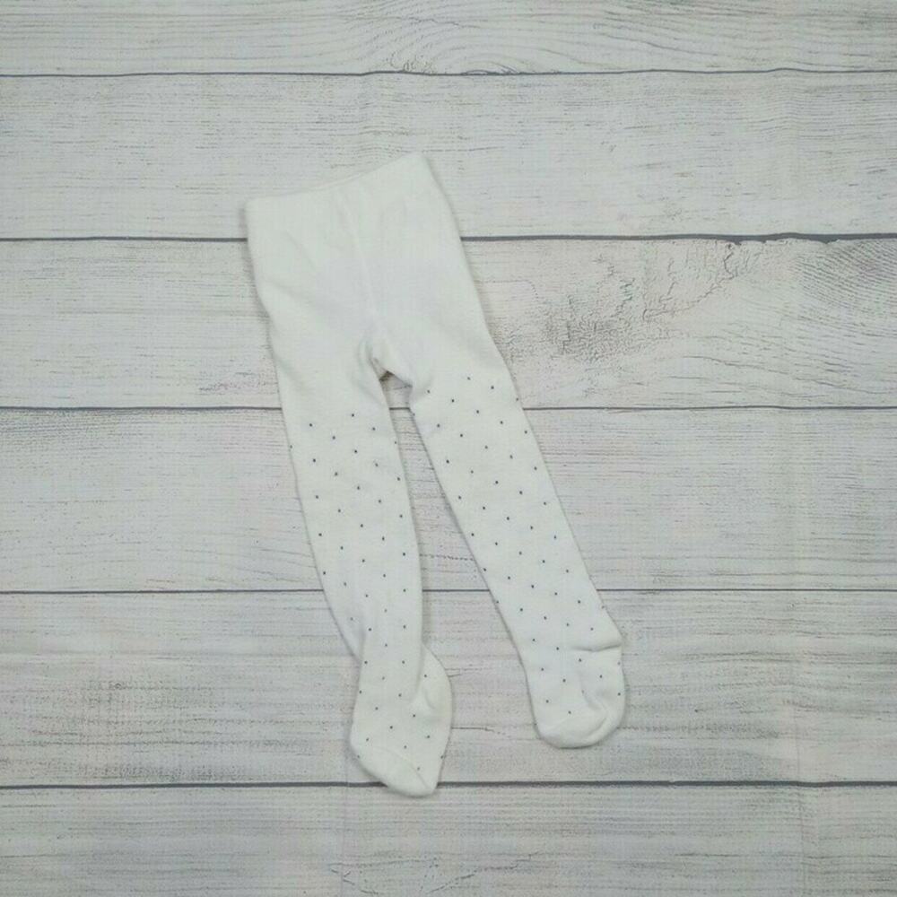 6/12m Janie And Jack Polka Dot Tights